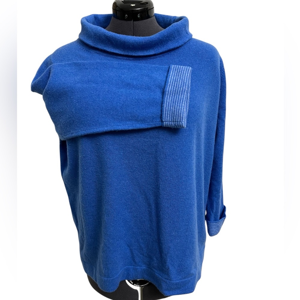 GLENEAGLES of Scotland Cashmere Blue Sweater Size L